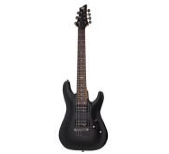 Schecter SGR C-7 BLK электрогитара, цвет черный
