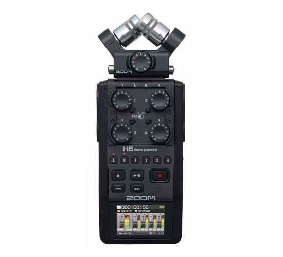 Zoom H6/BLK ручной рекордер-портастудия