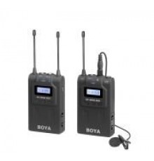 Boya BY-WM8 Pro-K1 усовершенствованная двухканальная УКВ беспроводная микрофонная система