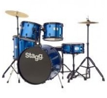 Stagg TIM122BL акустическая барабанная установка, цвет синий