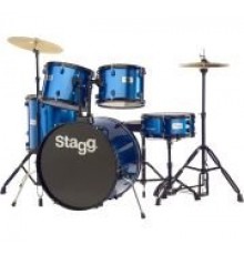 Stagg TIM122BL акустическая барабанная установка, цвет синий