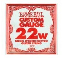 Ernie Ball 1122 струна для электро и акустических гитар, никель, в оплётке, калибр .022