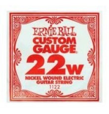 Ernie Ball 1122 струна для электро и акустических гитар, никель, в оплётке, калибр .022