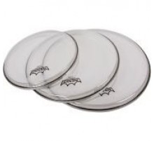 Remo PP-1002-P4 Powerstroke 4 комплект из 3 пластиков, двуслойные, прозрачные 10«, 12», 14