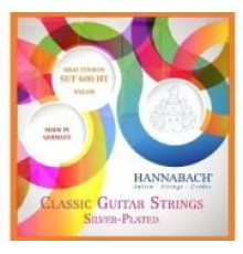 Hannabach 600HT Silver-Plated Orange Комплект струн для классической гитары, сильное натяжение