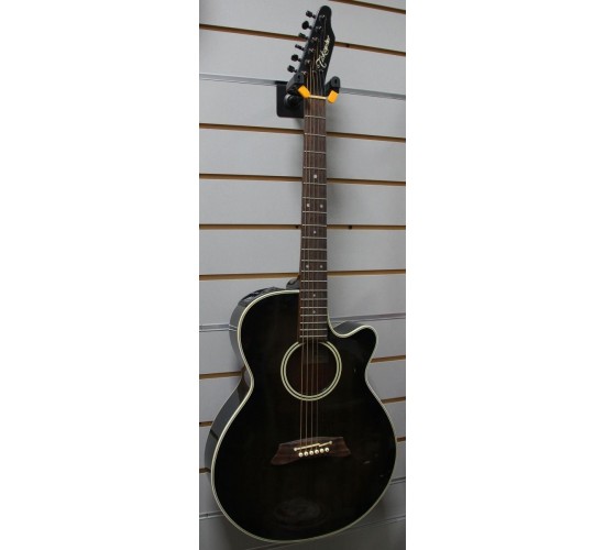 Takamine PT106-6 Электроакустическая гитара, цвет зеленый, Япония, USED