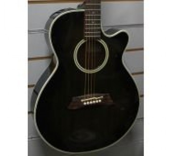 Takamine PT106-6 Электроакустическая гитара, цвет зеленый, Япония, USED