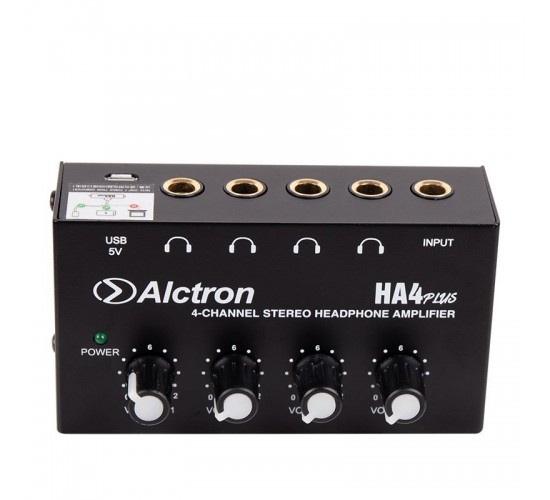 Alctron HA4PLUS Усилитель для наушников, 4 канала