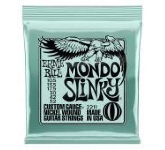 Ernie Ball 2211 струны для эл.гитары Nickel Wound Mondo (10.5 - 13.5 - 17.5 - 30 - 42 - 52)
