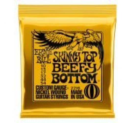 Ernie Ball 2216 струны для эл.гитары Nickel Wound Skinny Top Beefy Bottom Slinky (10-13-17-32-44-54)