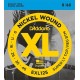 D'Addario EXL125 XL NICKEL WOUND Струны для электрогитары Super Light Top/Regular Bottom 9-46