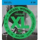 D'Addario EXL130 XL NICKEL WOUND Струны для электрогитары Extra Super Light 8-38