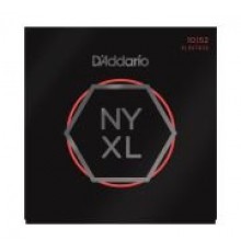 D'Addario NYXL1052 Комплект струн для электрогитары, никелированные, L. Top/Heavy Bottom, 10-52
