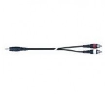 QUIK LOK AD40-3K компонентный кабель, 3 метра, разъёмы Stereo Mini Jack Male - 2 RCA