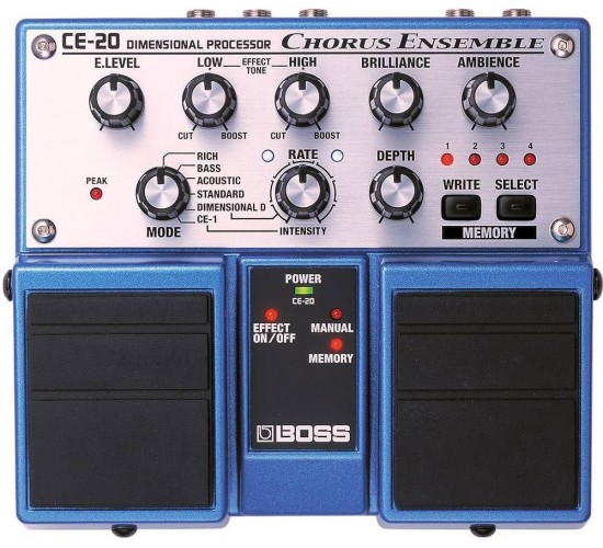 Boss CE-20 Chorus Ensemble гитарный эффект chorus (выставочный образец)