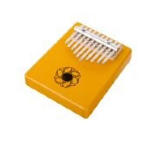 Мозеръ KMKr-2-YW Escudo Калимба, резонаторная, 10 язычков, трапеция, желтая
