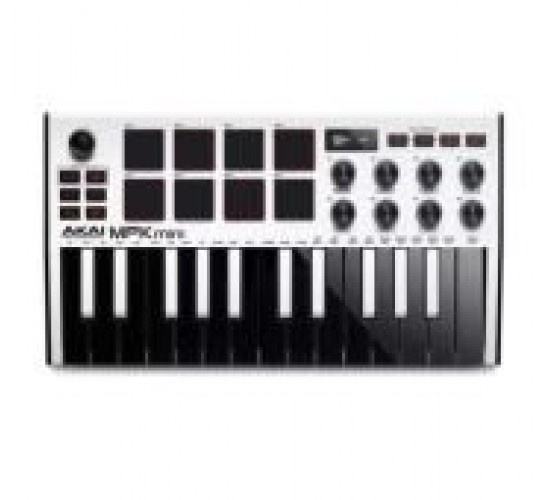 Akai PRO MPK Mini MK3 White миди клавиатура