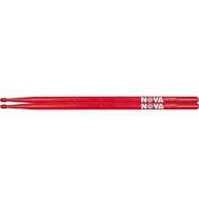 Vic Firth N7AR NOVA барабанные палочки 7A деревянный наконечник цвет - красный