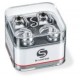 Schaller 14010301 Security Lock Крепление для ремня с блокировкой, для гитары матовый хром