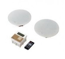 LAudio LAMX210S Комплект из 2 потолочных громкоговорителей и настенного усилителя