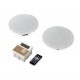 LAudio LAMX210S Комплект из 2 потолочных громкоговорителей и настенного усилителя