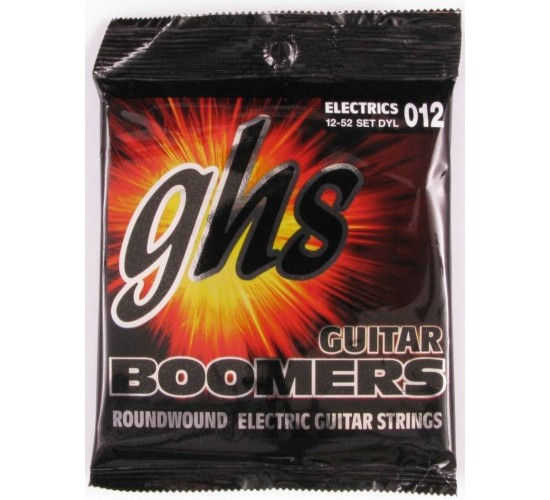 GHS DYL Boomers струны для электрогитары, 12-52