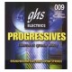 GHS PRXL Extra Light Струны для электрогитары, серия Progressives, 9-42
