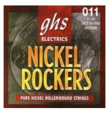 GHS R+RM Medium струны для электрогитары, серия Nickel Rockers, 11-50