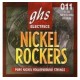 GHS R+RM Medium струны для электрогитары, серия Nickel Rockers, 11-50