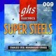 GHS ST-XL Extra Light струны для электрогитары, серия Super Steels, 9-42