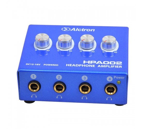 Alctron HPA002 Усилитель для наушников, 4 канала