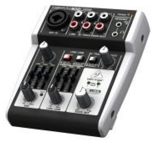 Behringer 302USB 5-вход. микшерный пульт, с микрофонными предусилит. XENYX, USB/аудио интерфейсом