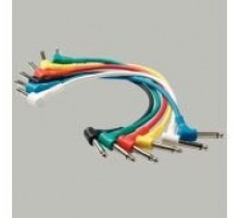 Rockcable RCL30031 D5 Кабель 30 см, джек-джек, угловой, комплект 6 шт.
