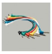 Rockcable RCL30031 D5 Кабель 30 см, джек-джек, угловой, комплект 6 шт.
