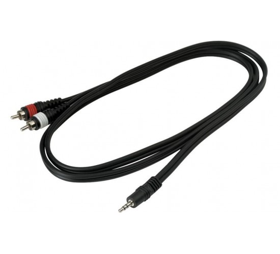 Rockcable RCL 20902 D4 шнур мини джек ст. - 2 х RCA 1,5 м.