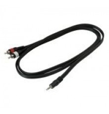Rockcable RCL 20902 D4 шнур мини джек ст. - 2 х RCA 1,5 м.