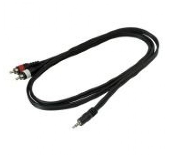 Rockcable RCL 20902 D4 шнур мини джек ст. - 2 х RCA 1,5 м.