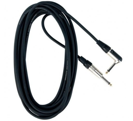 Rockcable RCL30256 D6 инструментальный кабель, джек-джек(угловые) 6 метров