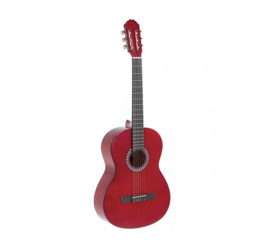 GEWApure classical guitar basic transparent red 4/4 классическая гитара