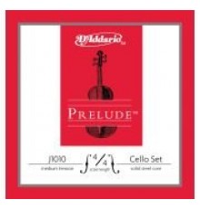 D'Addario J1010-4/4M PRELUDE комплект струн для виолончели