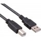 Кабель USB 2.0 A(M) -B(M), 1.8м