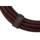 Kirlin IWB-202BFGL 3M BR кабель инструментальный, прям.угл, 3м, цвет черно-красный