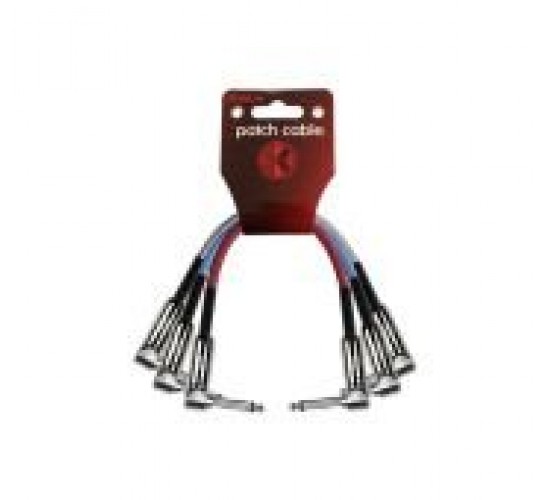 Kirlin IWC3A-203PN 0.15M 3 кабель соединительный (3 шт.), 0,15м, цвет черный+серебро/синий/красный