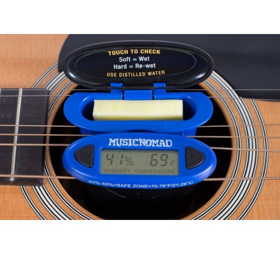 MusicNomad MN306 премиум-система для отслеживания влажности - Humitar + HumiReader