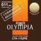 Olympia CTA1152PB струны для акустической гитары с устойчивостью к коррозии фосфорная бронза (11-52)