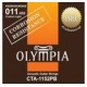 Olympia CTA1152PB струны для акустической гитары с устойчивостью к коррозии фосфорная бронза (11-52)