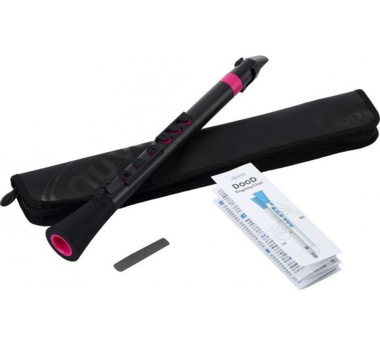 NUVO Dood (Black/Pink) блок-флейта DooD, строй С (до)