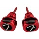 Fender Infinity Strap Locks Red замковые ремнедержатели (стрэплоки), цвет красный