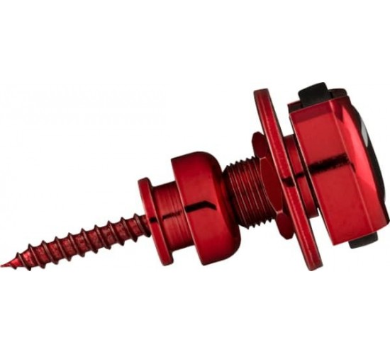 Fender Infinity Strap Locks Red замковые ремнедержатели (стрэплоки), цвет красный