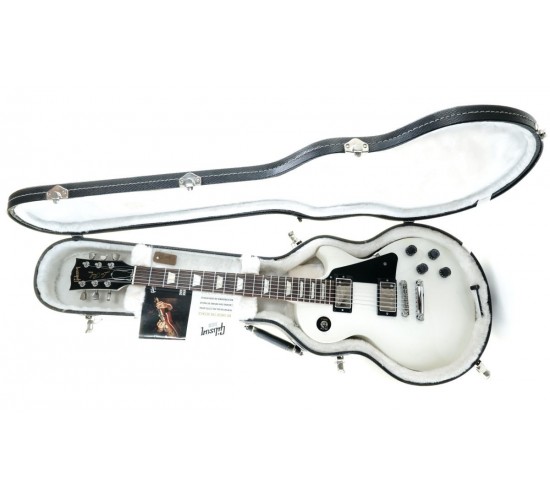 Gibson Les Paul Studio 2013 Arctic White США электрогитара, цвет белый USED